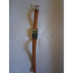 Anne Klein Womens Rectangle Watch Runs